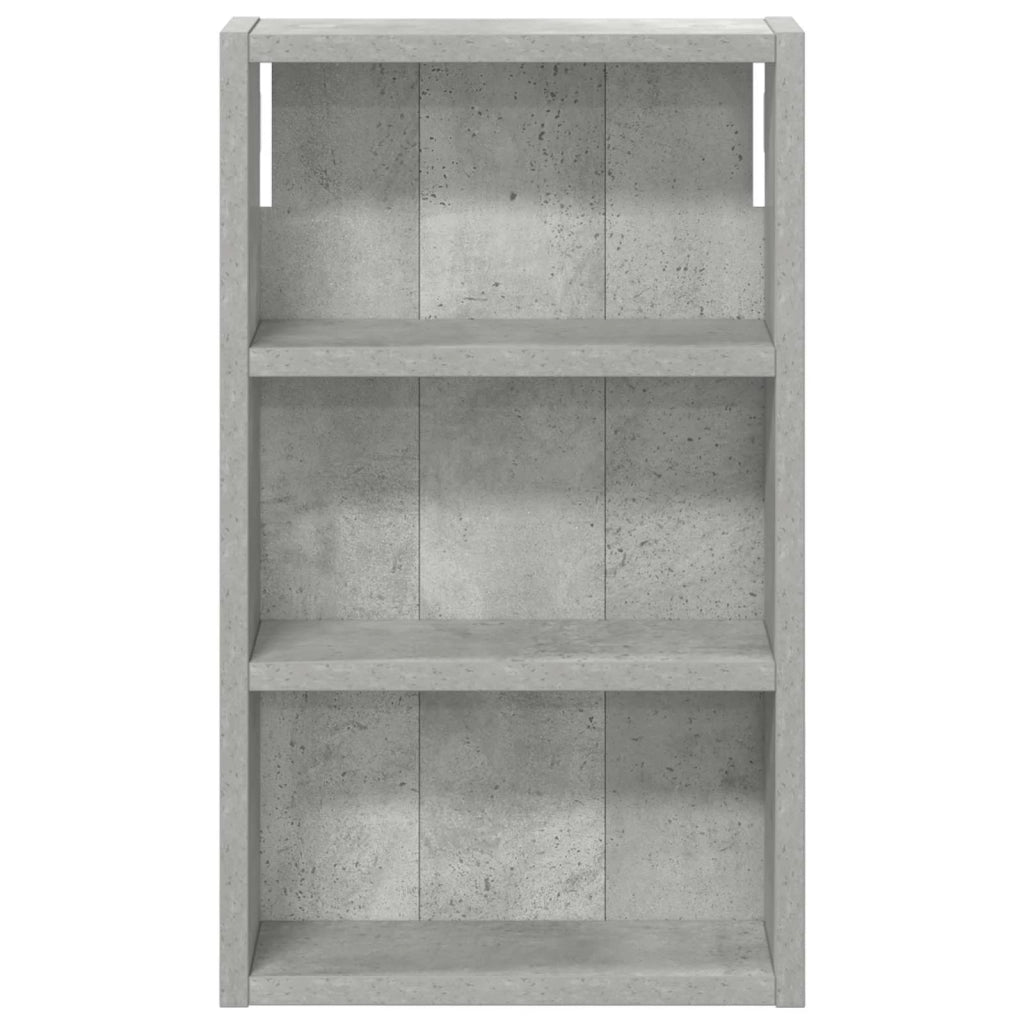 Armadio da bagno a muro Grigio Cemento 30 x 10 x 50 cm