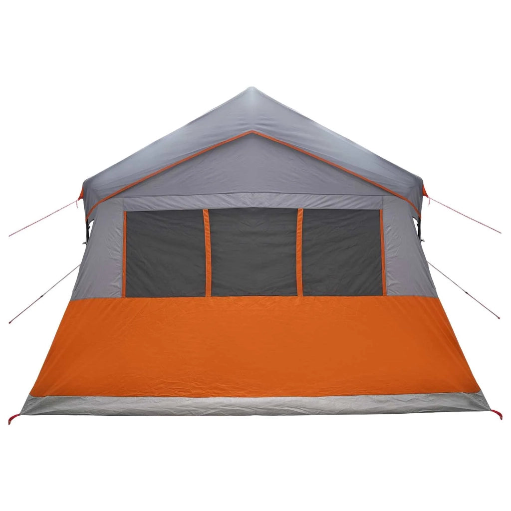Tenda Familiare con tetto Grigio e arancione 487 x 340 x 216 cm 42028675