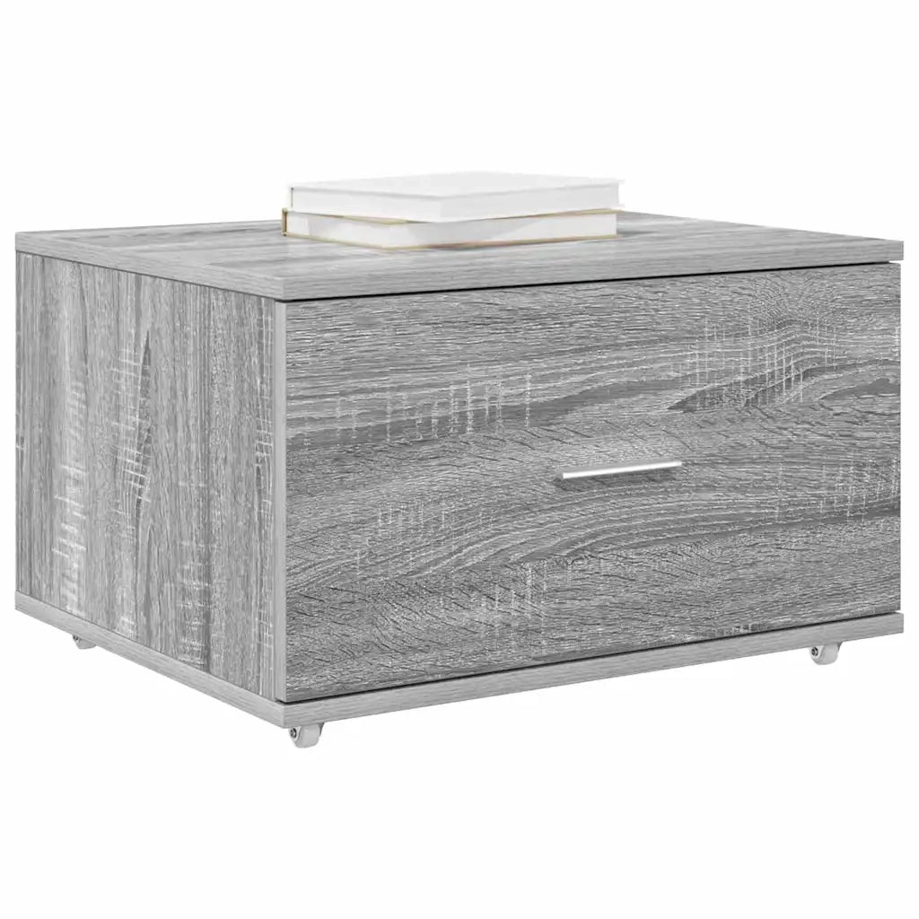 Mobile con Cassetti con ruota Grigio Sonoma 55 x 45 x 31 cm 869311