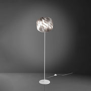 Piantana Moderna Globe Polilux ® Argento E Metallo 1 Luce E27