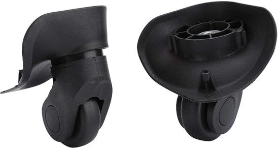 Ruote per bagagliaio - 2 pezzi - PVC - Ruote per bagagliaio regolabili - Accessorio - Per bagagliaio - Ruote di scorta