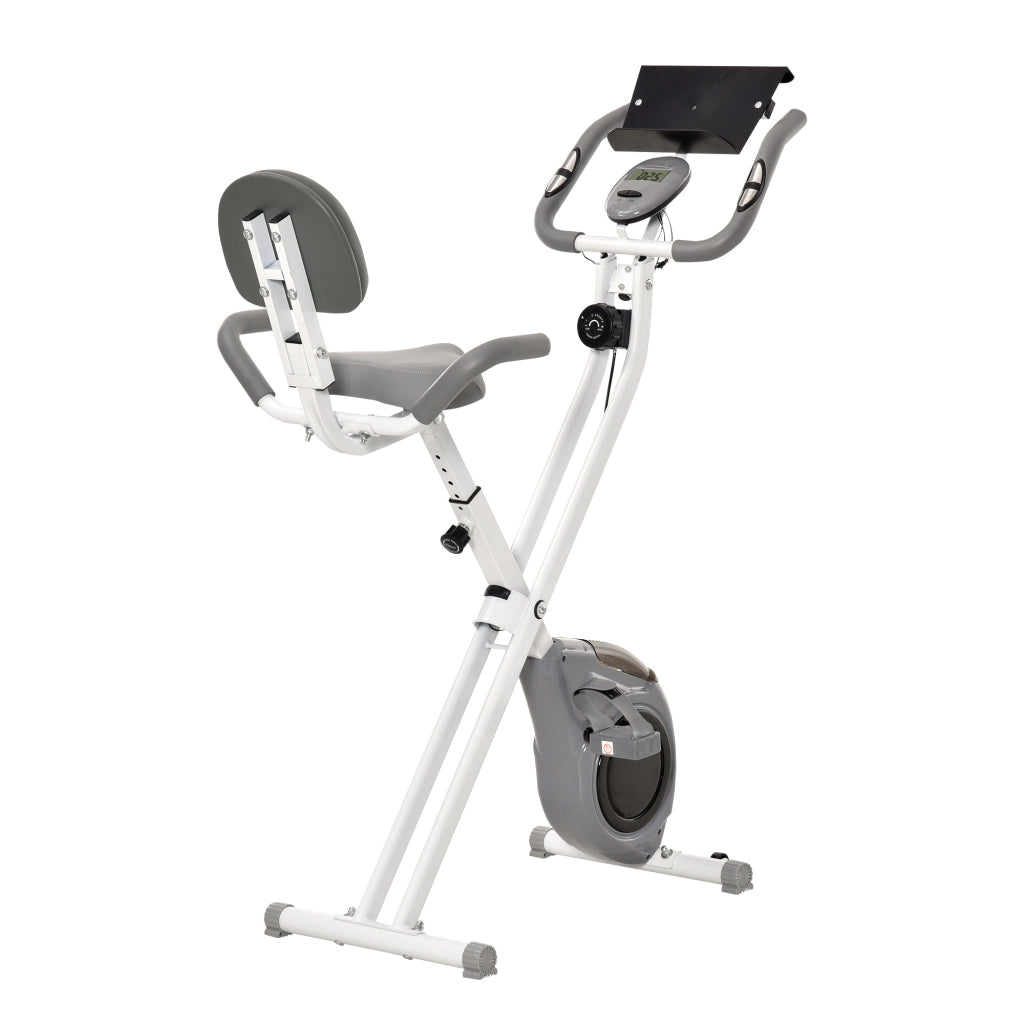 Bicicletta da camera magnetica pieghevole ¨C zephmum ¨C bianco grigio