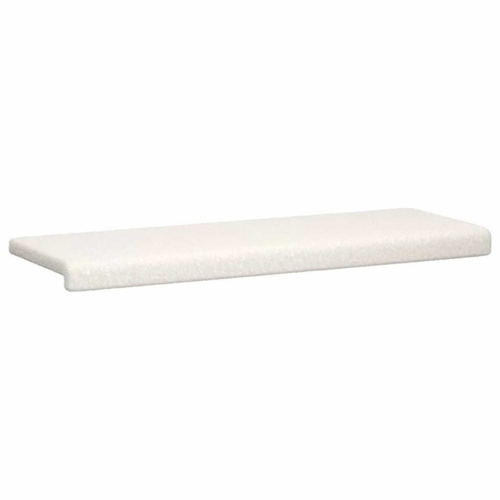 Cuscino per panchina Tessuto Sherpa Crema Profondità 35 cm 42043381