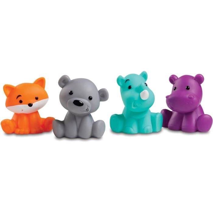 INFANTINO Senso Set di 8 palline morbide, 8 cubi sensoriali e 4 irrigatori per animali