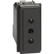 Living Now - Presa 2P+T 10A 250Vac nera - KG4113