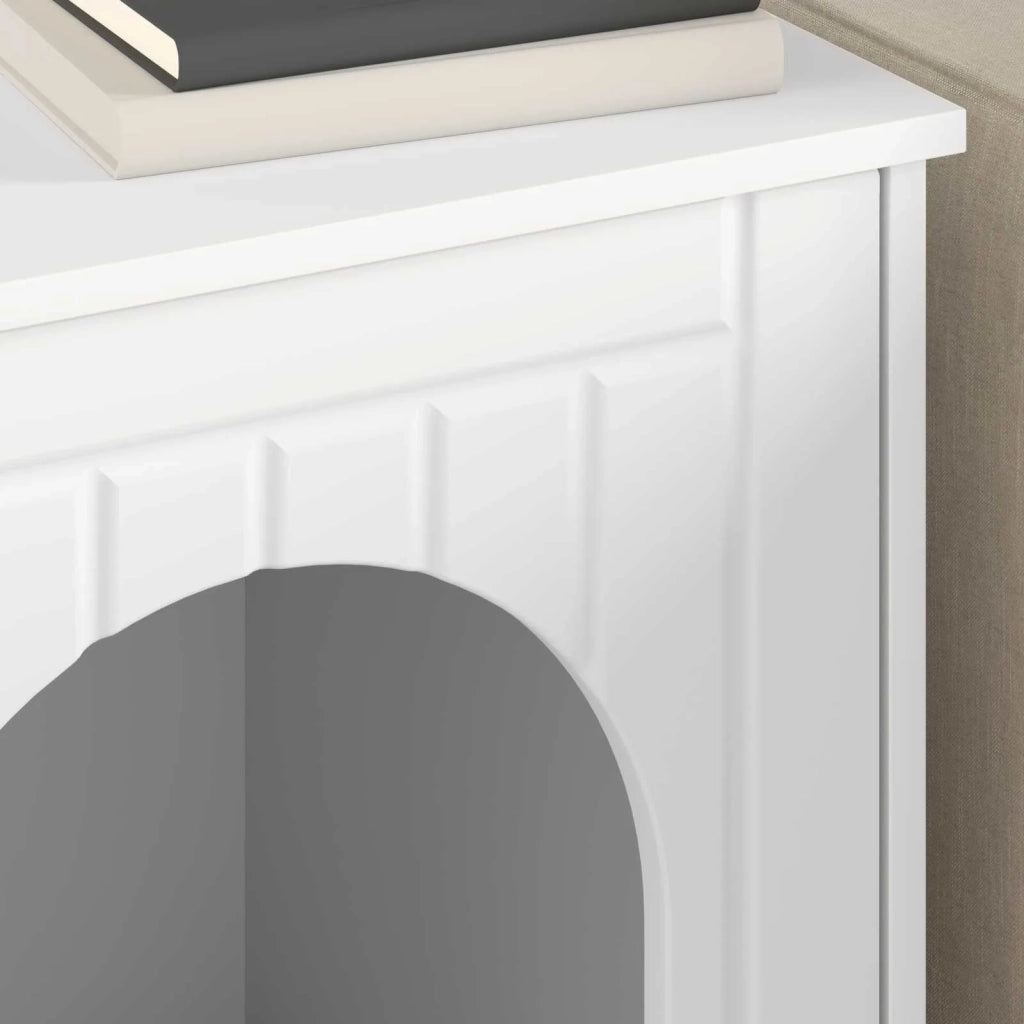 Casa per Gatti Bianco 53 x 52 x 62 cm Legno multistrato 8000707