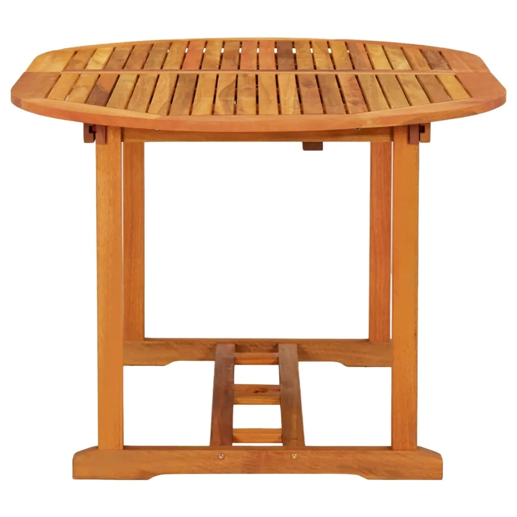 Tavolo da Giardino | Tavolino da esterno 200x100x75 cm in Legno Massello di Eucalipto