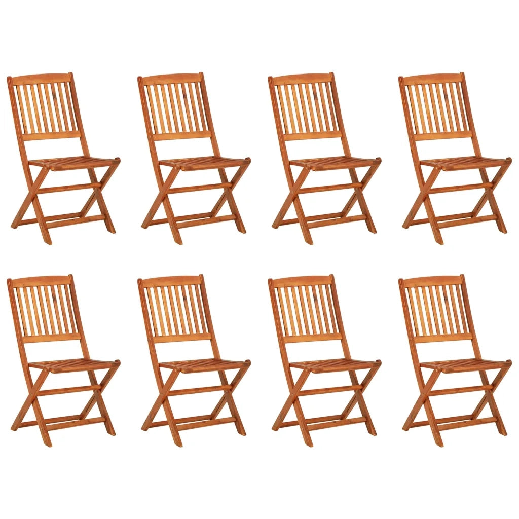 Set da Pranzo da Giardino 9 pz 220x90x75 cm Massello di Acacia 3086976