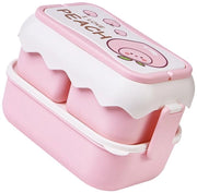 Lunchbox portatile cartoon con compartimento separato, magnetron resistente, contenitore per studenti (Haofyzfq79mkide-11)