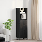 Armadio per Libri con cassetto Rovere Nero 43 x 36 x 150.5 cm 886624