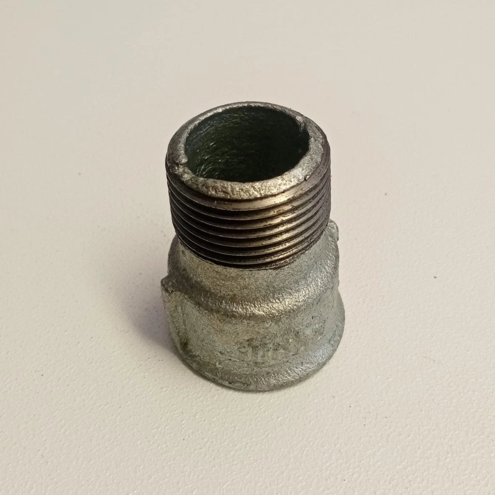 Raccordo mf 3/8 manicotto zincato di ghisa malleabile