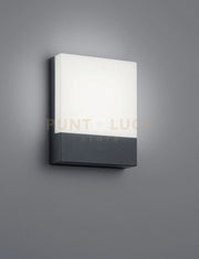 Applique a parete led PECOS 227760142 alluminio e antracite