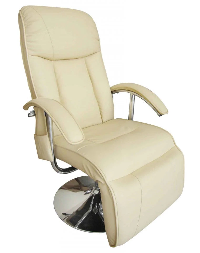Poltrona massaggiante confortevole e rilassante beige 1702005