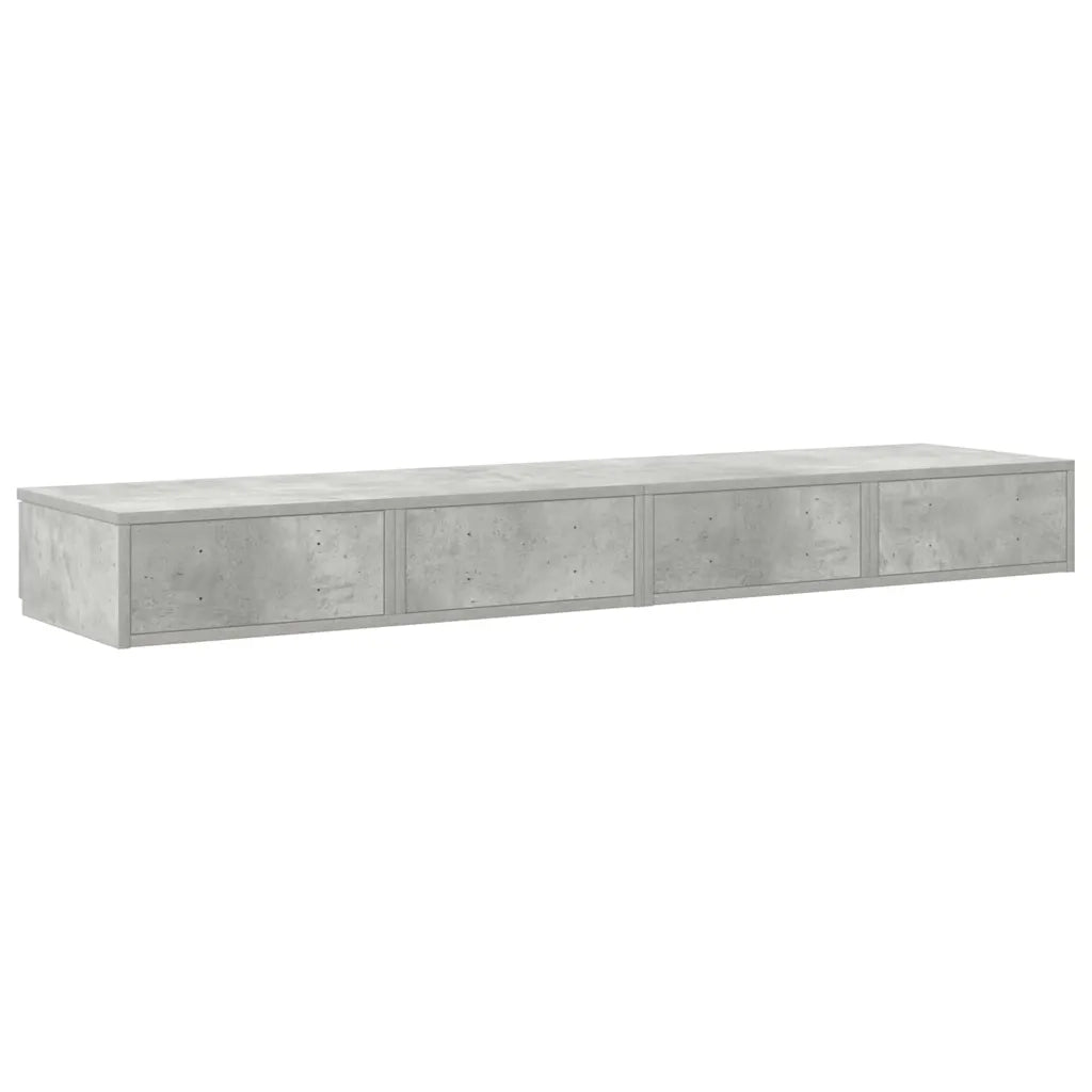 Cassetti per letto Grigio cemento 140 x 36,5 x 16,5 cm 866950