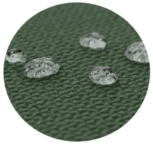 AIO FACTORY Set di cuscini da giardino 180x60x50 cm impermeabile verde