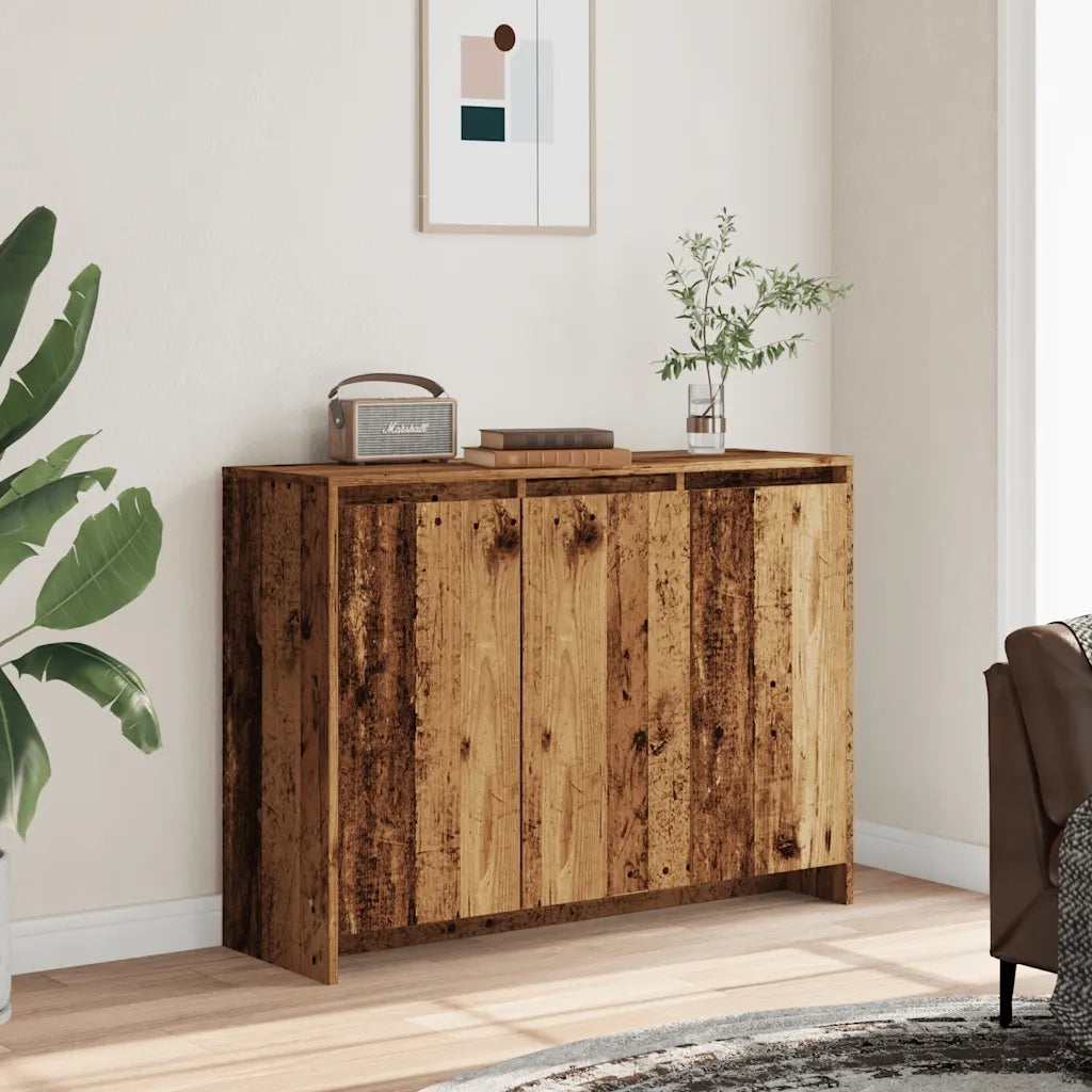 Credenza Legno Antico 102x35x55 cm in Truciolato