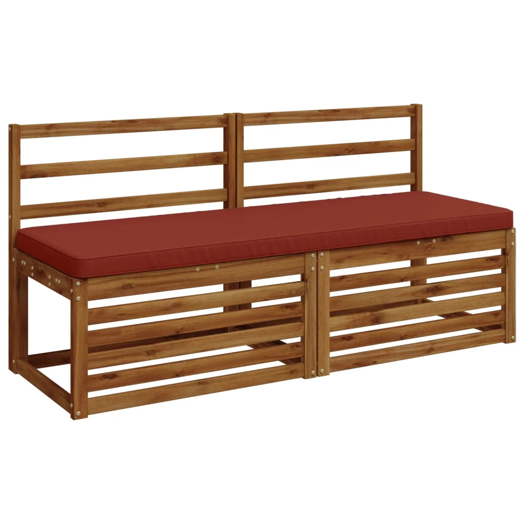 Cuscino per Panchina a 1 Pezzo VUGHT 100% Poliestere Rosso 951938