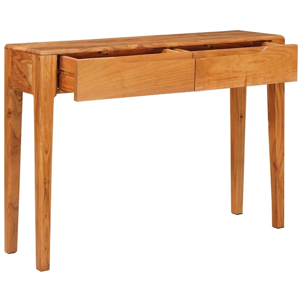 Tavolo consolle con cassetto Marrone 110 x 30 x 80 cm