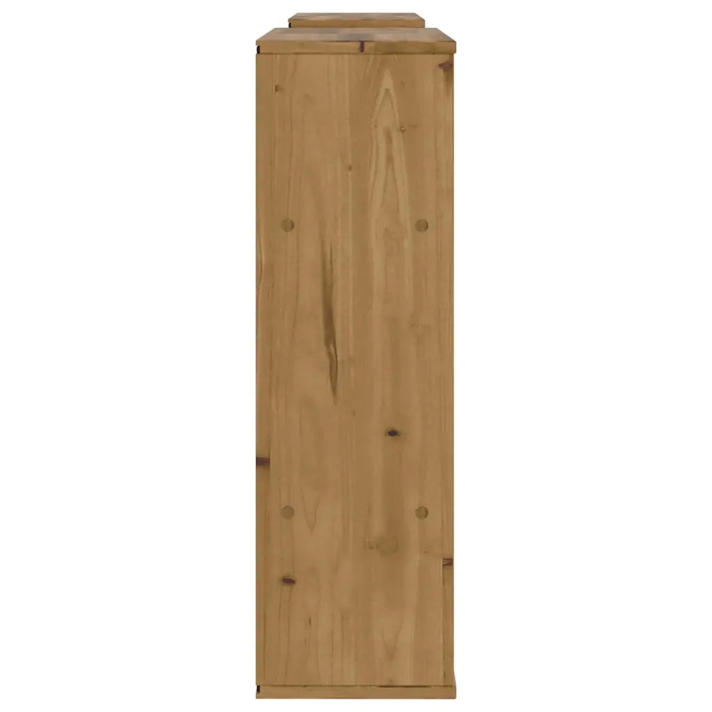 Mobile TV 5 pz con Contenitore ODDA in Legno Massello di Pino 3365370