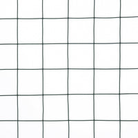 Rete Metallica da Giardino per Recinzioni 500x91 cm Rivestimento in PVC Verde