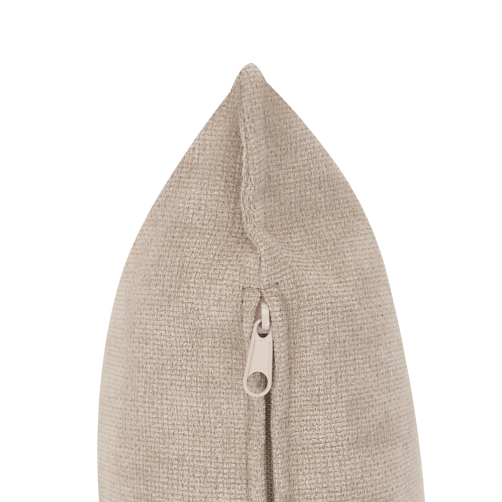 Poltrona classica retrò in tessuto con braccioli e cuscino Gambe in legno di gomma beige Retro Classico Soggiorno Tradizionale