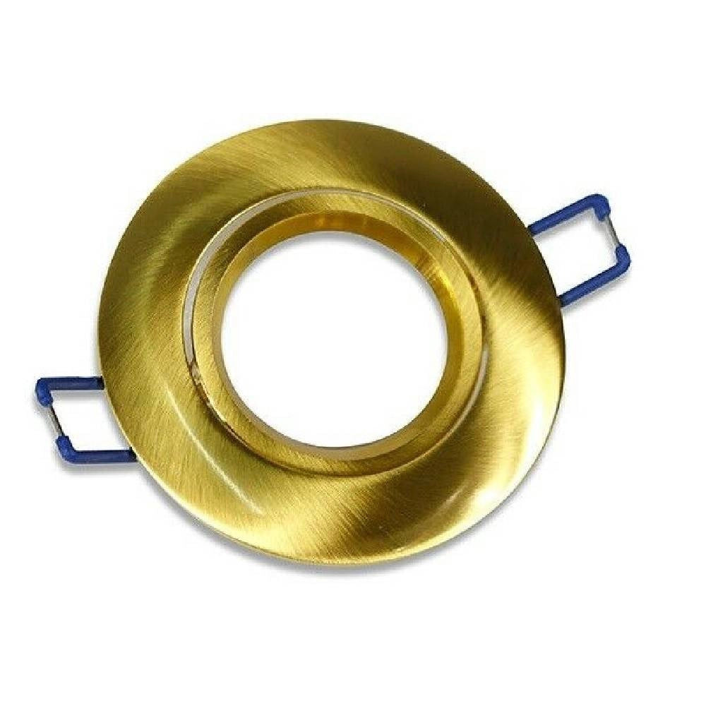 Trade Shop - Porta Faretto Da Incasso Tondo Supporto Faretti Portafaretto Controsoffitto P12 -