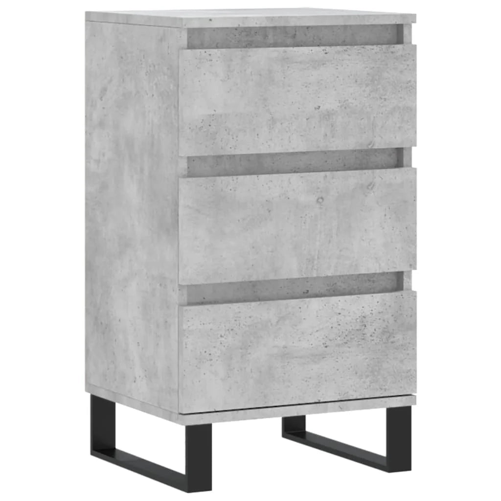 Buffet credenza cassettiera armadio mobile contenitore organizer per cucina soggiorno salotto 40 x 35 x 70 cm legno ingegnerizzato grigio 02_0031931