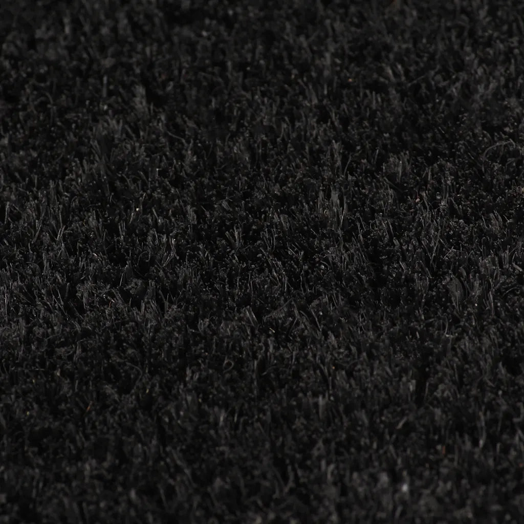 Zerbino | Tappetino Nero 80x100 cm Fibra di Cocco