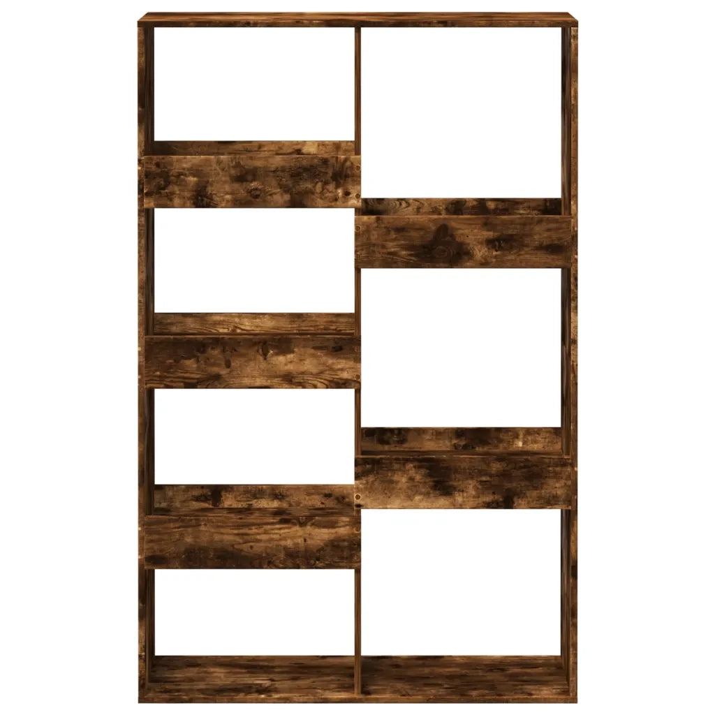 Libreria Rovere Fumo 100x33x155,5 cm in Legno Multistrato 3309397