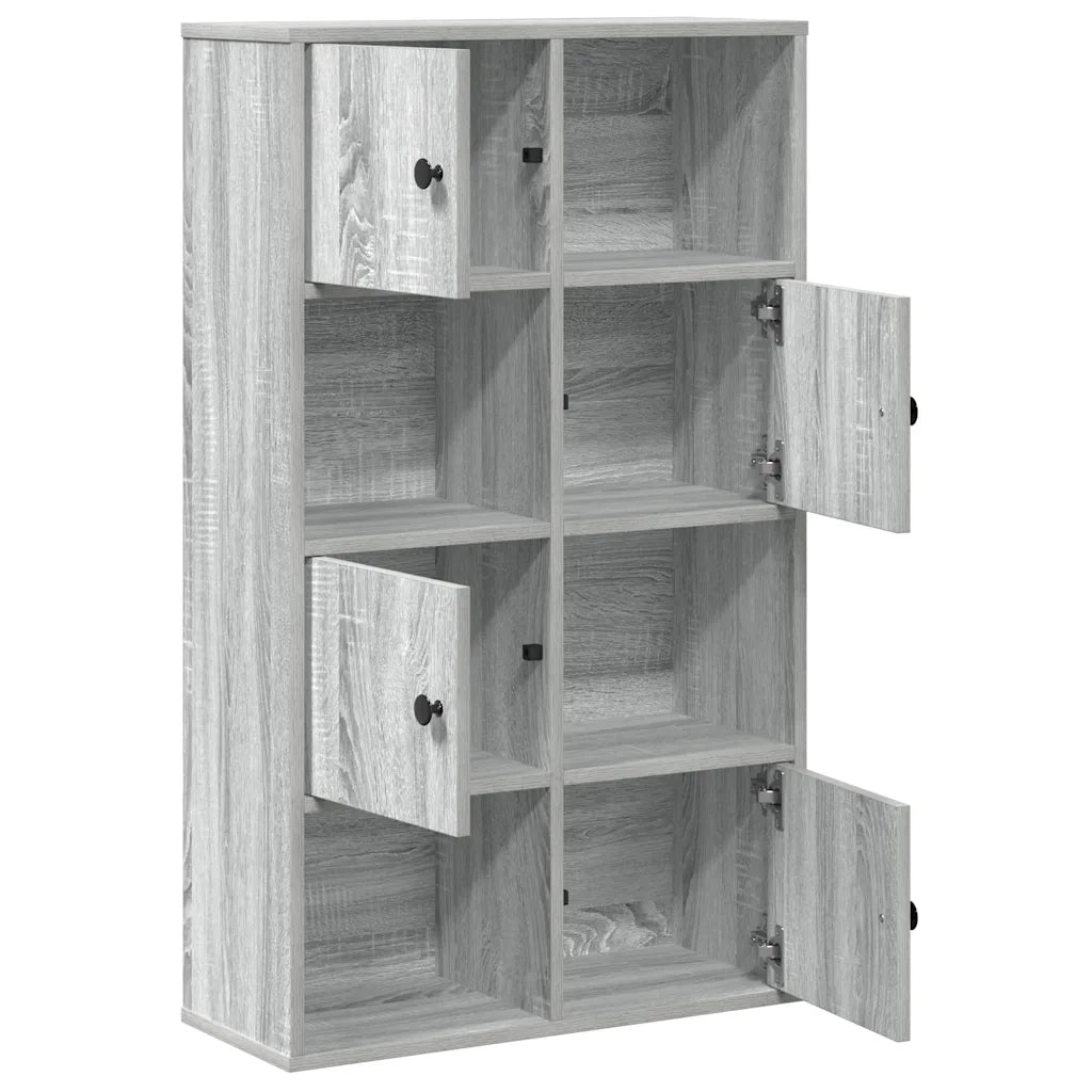 Libreria Grigio Sonoma 60x24x101,5 cm in Truciolato 860396