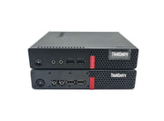 2 PC per Ricambi Lenovo ThinkCentre M910q Tiny No Processore No Ram No Disco con Scheda Madre e Case
