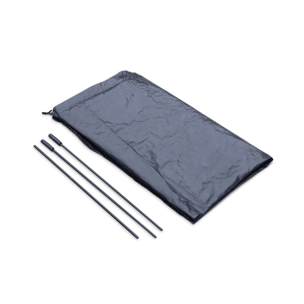 Telo parasole 3x4m, nero