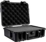 Cassettiere di archiviazione - cassetti di archiviazione - cassettiera con coperchio e spugna - 340*270*100mm - Nero