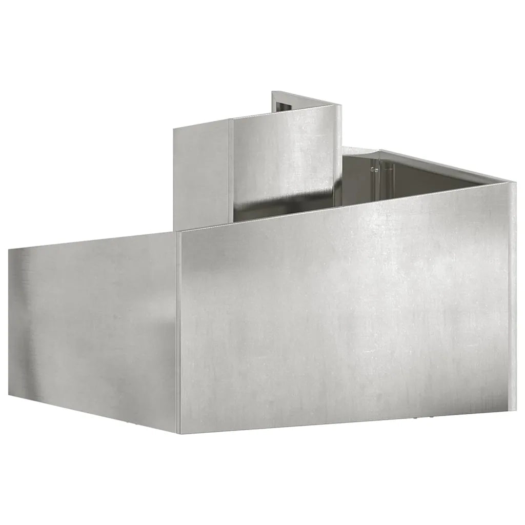 Vaso da giardino Argento 60 x 60 x 50 cm Acciaio inossidabile 873575