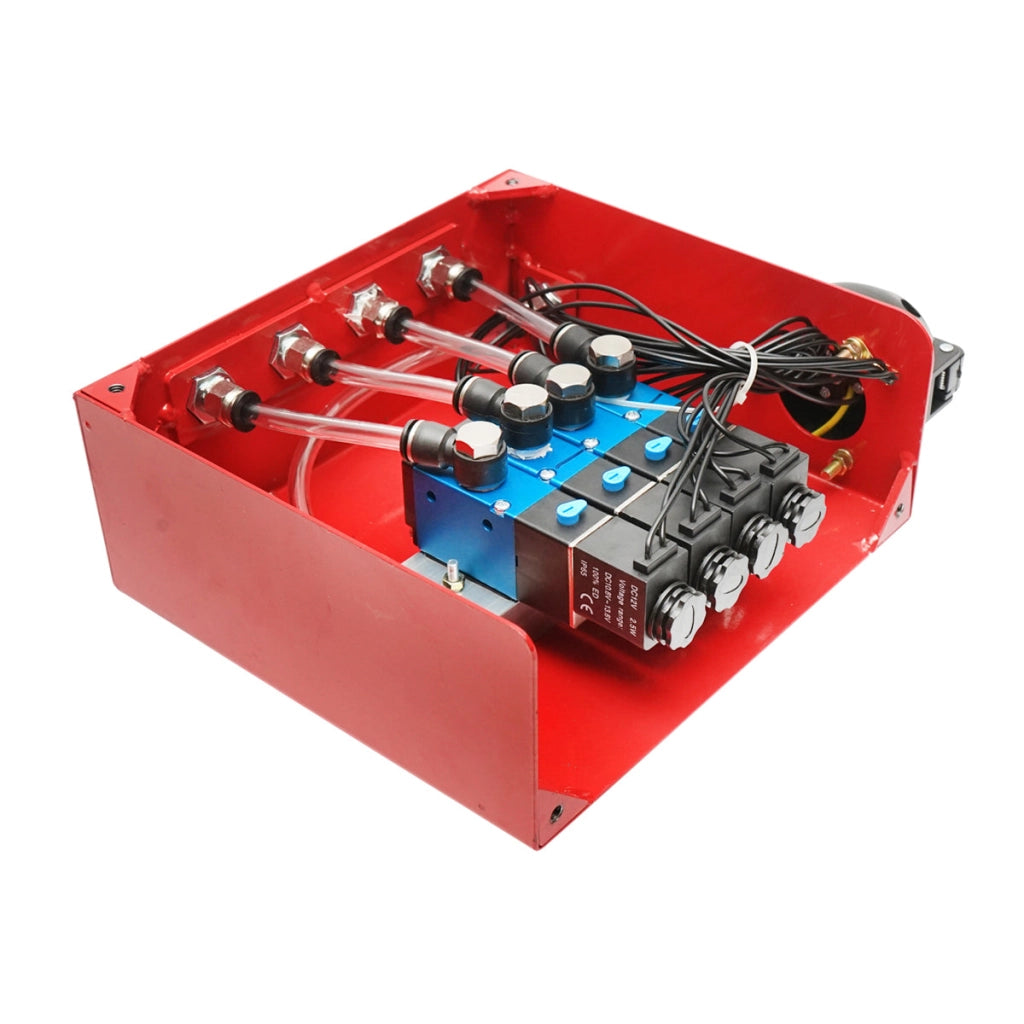 Scatola elettrovalvola per verricello 12V 2 chiusi/2 aperti Trattore forestale