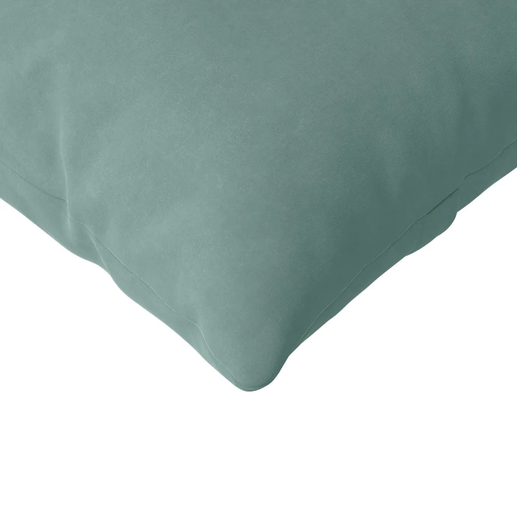 Cuscini da Divano 2 pcs Verde Mare 145 x 40 cm Tessuto in Cords