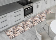 Tappeto Passatoia Antiscivolo Con Stampa Digitale Dis. Couture Paris - 50x230 - Heart&Roses