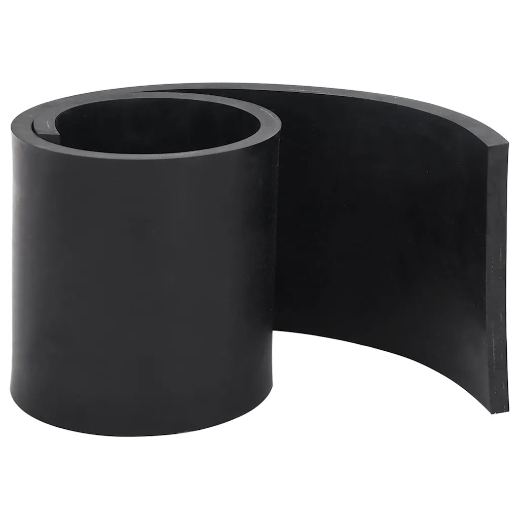 vidaXL Bordo in Gomma per Spazzaneve Nero 100x15x1 cm