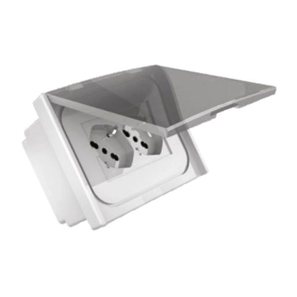Fme Frutto Doppia Presa Sk 10 16a Ip55 Opera