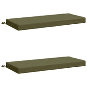 Cuscini per Panchina a 2 Pezzi SOEST 2 pz 100% Poliestere 950125