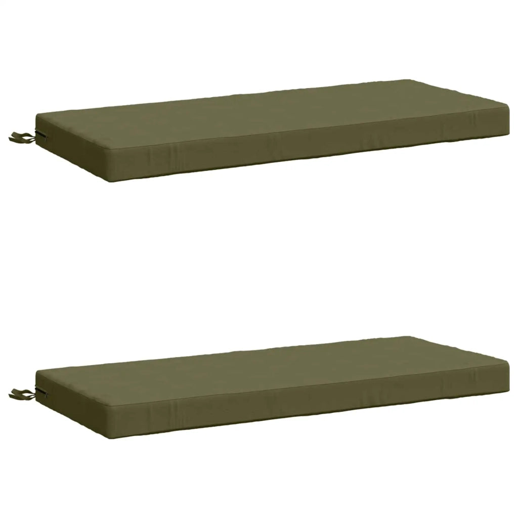 Cuscini per Panchina a 2 Pezzi SOEST 2 pz 100% Poliestere 950125