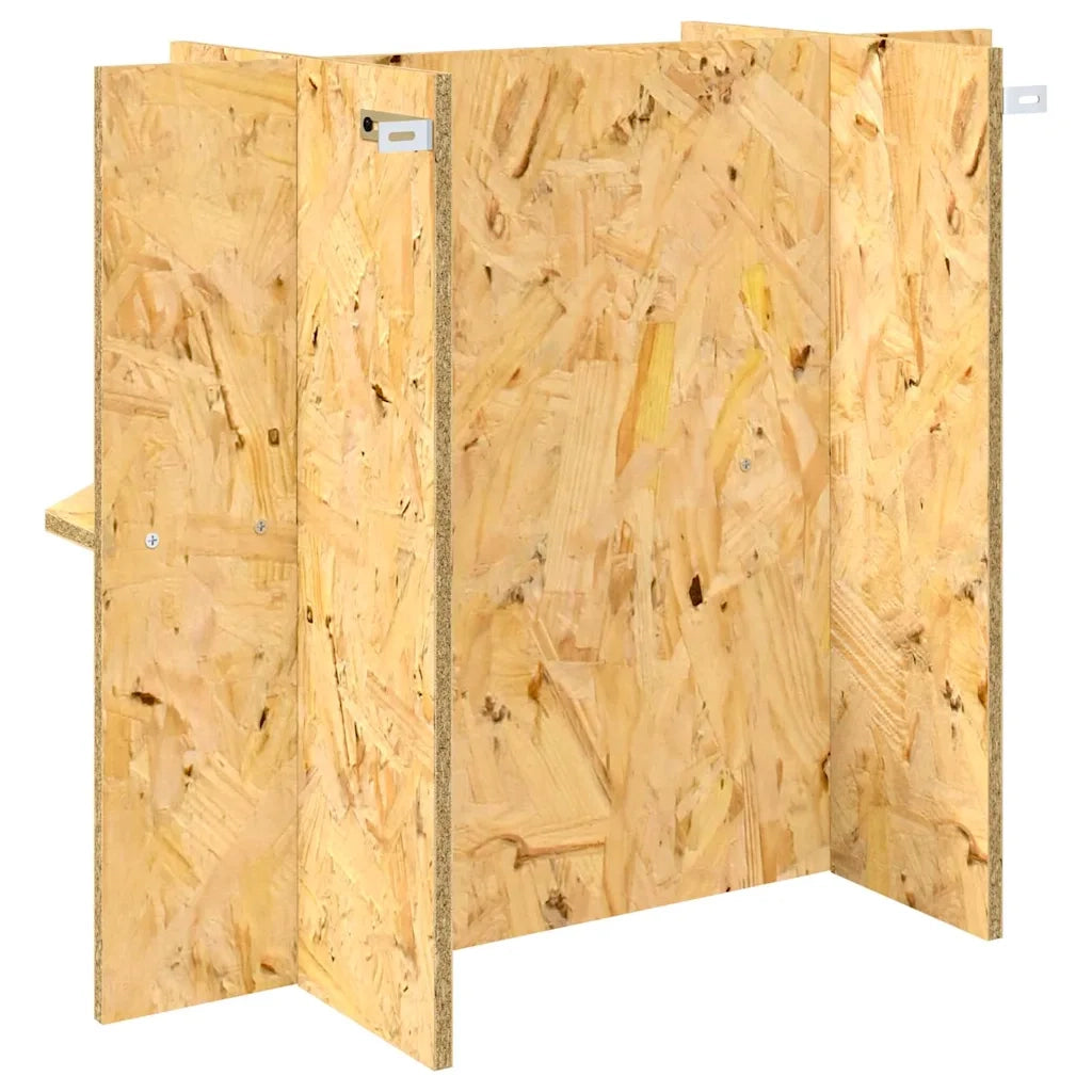 Base per Terrario con lo scaffale Marrone 60 x 30 x 50 cm OSB CFW7121144