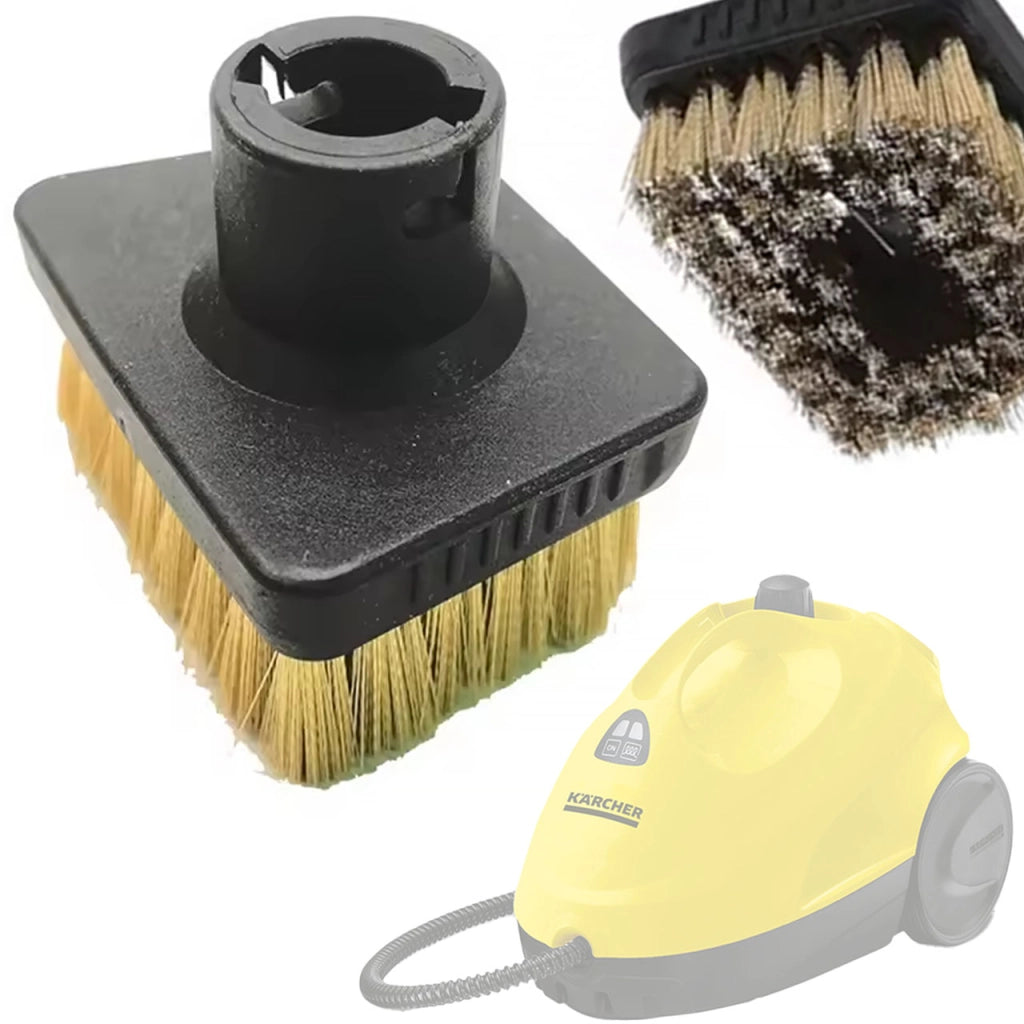 Spazzola Quadrata in Ottone di Ricambio compatibile con Vaporizzatore Kärcher SC1–SC6 – Rimozione Grasso e Incrostazioni