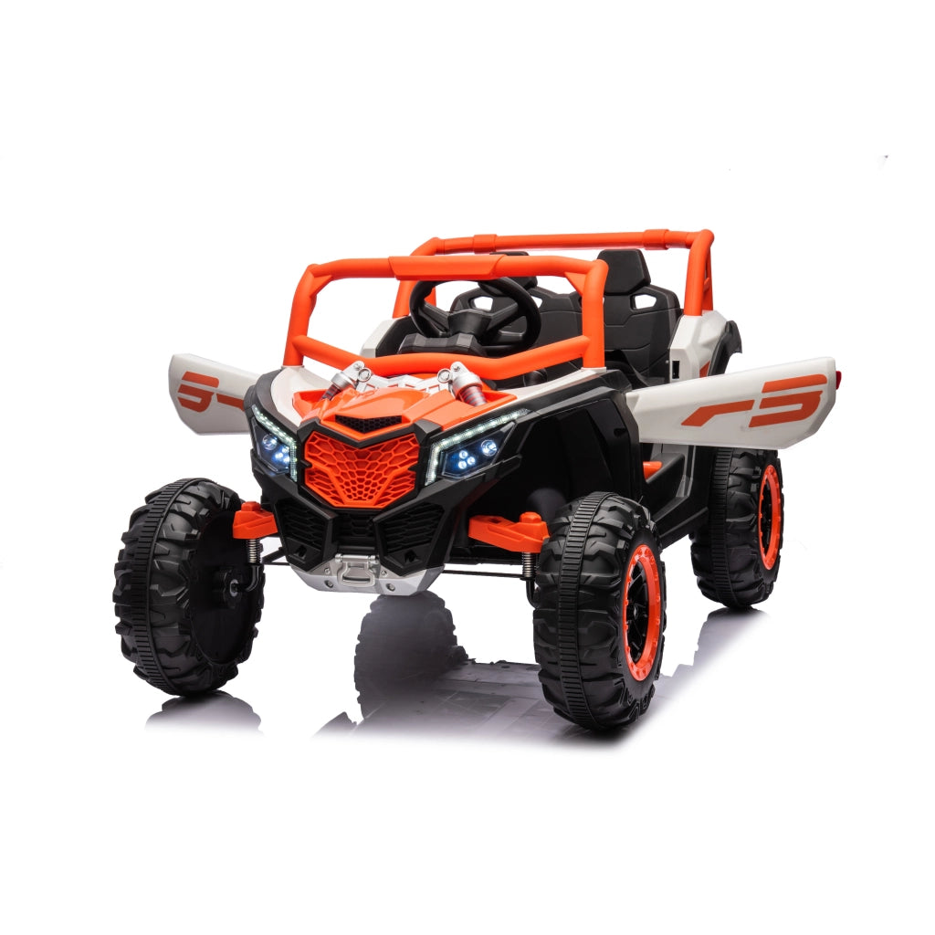 Auto elettrica per bambini ¨C Xylo ¨C 2 posti, telecomando, verde
