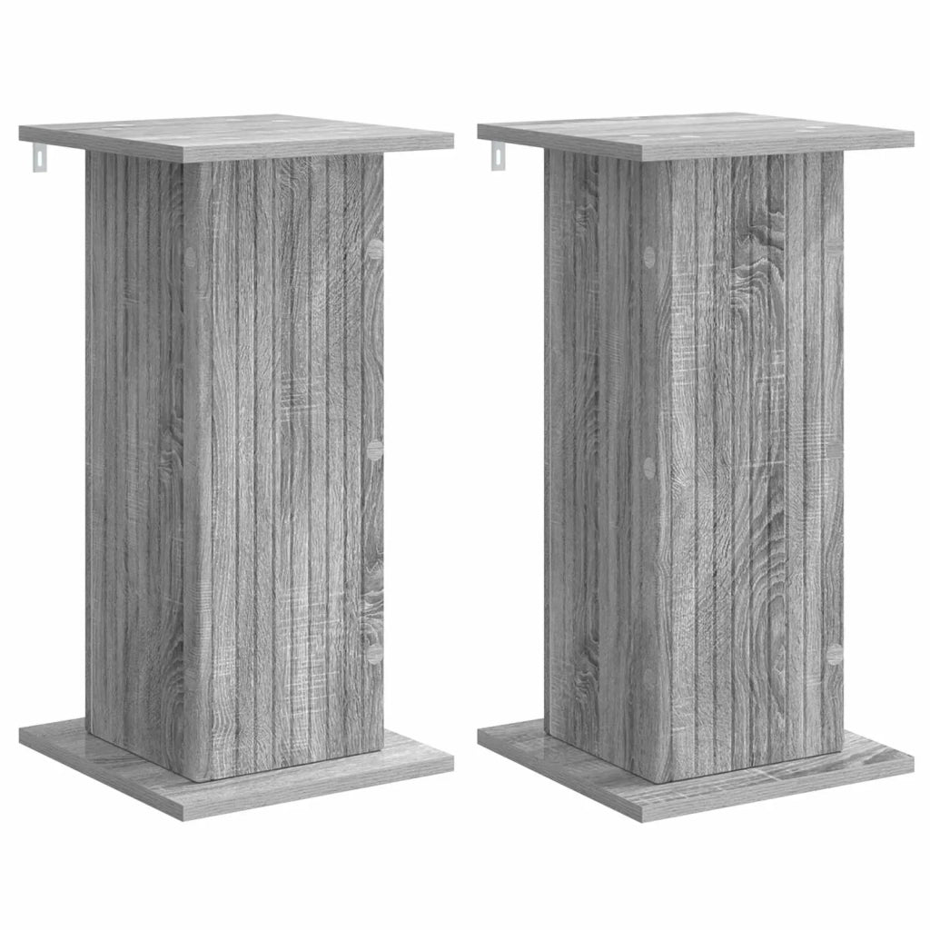 Supporto per piante 2 pcs Grigio Sonoma 30,5 x 30 x 60,5 cm 899793
