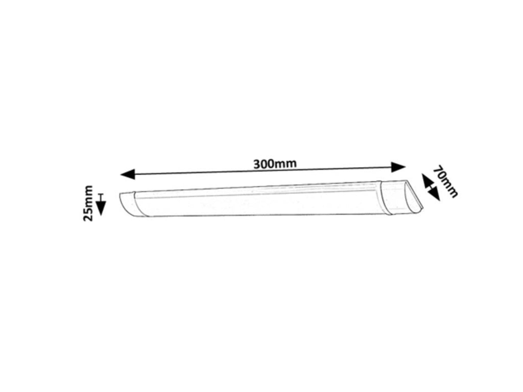 Lampada sottopensile Batten light2 LED 10W 4000K Rabalux