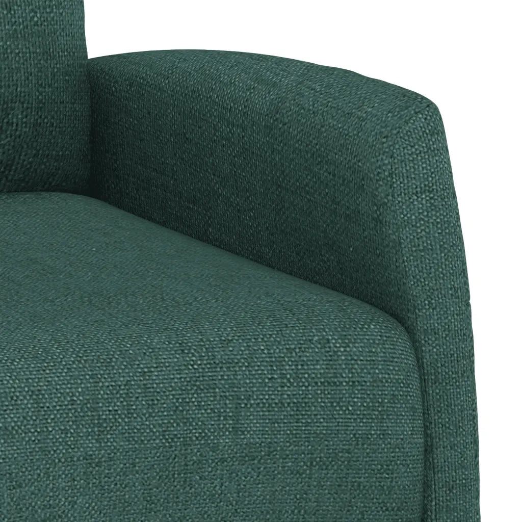 Poltrona Alzapersona Verde Scuro Tessuto 329611