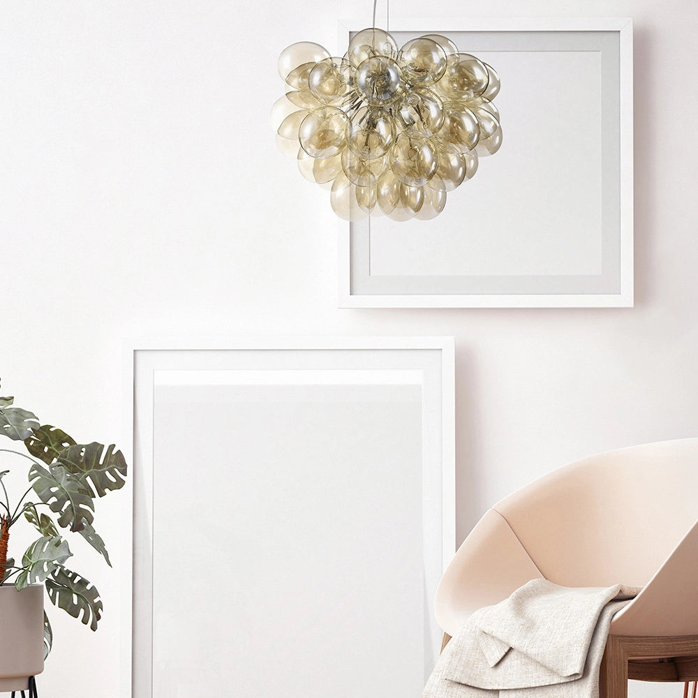 Lampadario Maytoni Balbo MOD112-08-G 8xG9 Ø50 nichel