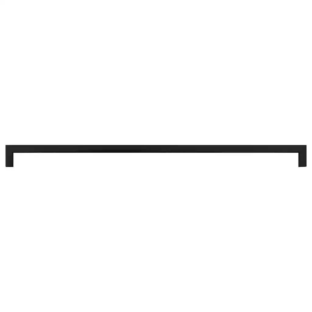 Maniglie per Mobili 5pz Nere 480mm in Acciaio Inox 155403