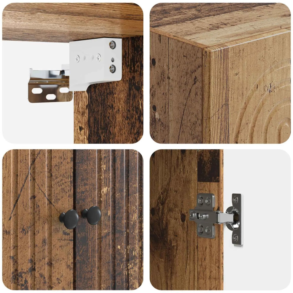 Set di armadi 2 pcs 66 x 34,5 x 90 cm Legno ingegnerizzato 3416482